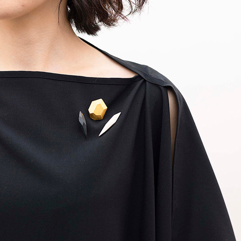 DEER HORN JEWELRY brooch
